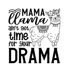 Mama Llama Little Llama Svg Bundle Mommy And Me