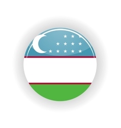 Uzbekistan Icon Circle