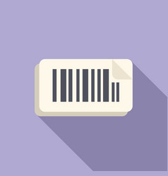 Bar Code Icon Flat Scan New Product