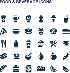 Food And Beverage Icons