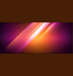 Vibrant Colors On A Glowing Diagonal Line