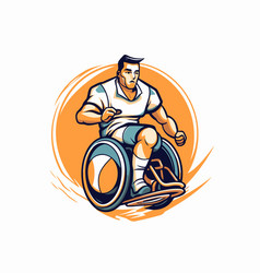 Wheelchair User Icon Disabled Person