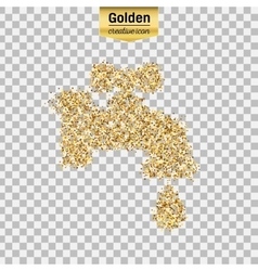 Gold Glitter Object