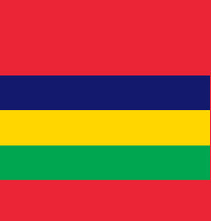 Mauritius Official Flag Of Country