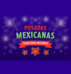 Gradient Posadas Mexicanas Background