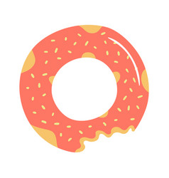 Pool Float Donut Hand Drawn