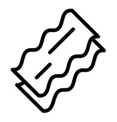 Cooking Lasagna Icon Outline Lasagne Pasta