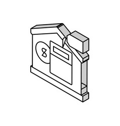 Calculator Payment Property Estate Home Isometric