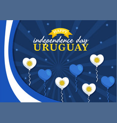 Happy Uruguay Independence Day On 25 August With