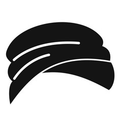 Islam Turban Icon Simple Covering Culture