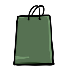 Shopping Bag Single Doodle Icon