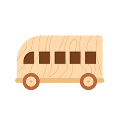 Wooden Bus Toy