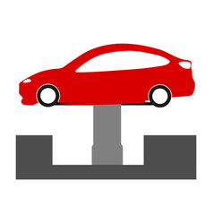 Car Lift Hydraulic Icon