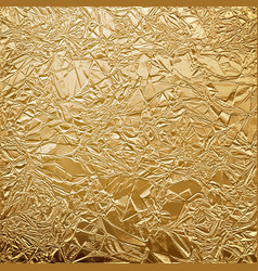 Gold Leaf Christmas Golden Wrapper Textured