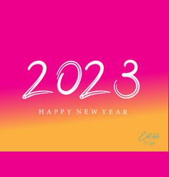 Happy New Year 2023 B23