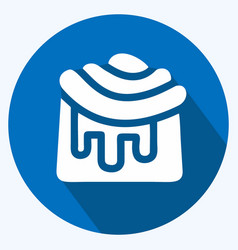 Icon Cinnamon Roll Suitable For Bakery Symbol