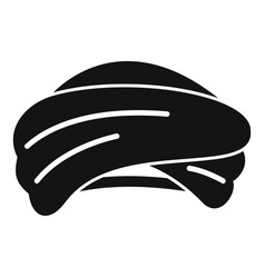 Middle East Turban Icon Simple Asian Head