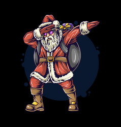 Christmas Santa Claus Dabbing Dance