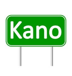 Kano Road Sign