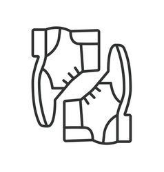 Men Winter Boots Icon Line Design S