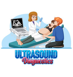 Ultrasound In Pregnancy For Banner Or Poster