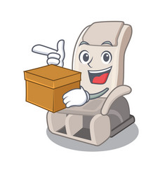 With Box Massage Chair In Mascot Shape