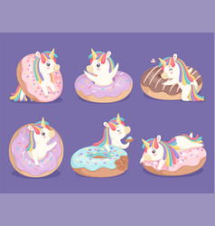 Unicorn Dessert Magic Cute Little Rose Pony