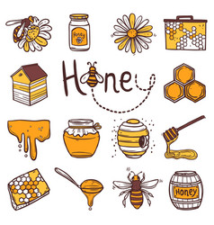 Honey Icons Set