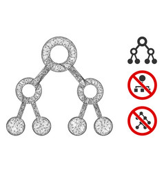 Binary Tree Polygonal Web Mesh