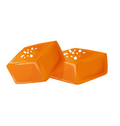 Candy Salted Caramel Melted Appetizing Caramel