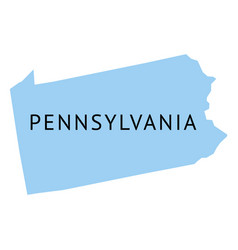 Pennsylvania State Plain Map