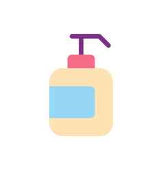 Hand Sanitizer Flat Color Ui Icon