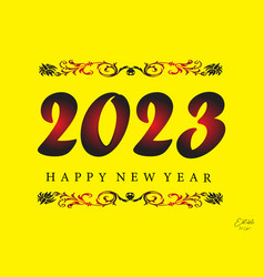 Happy New Year 2023 B34