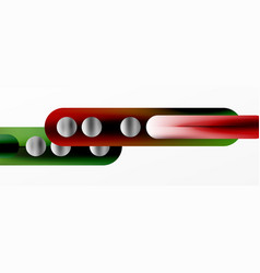 Red Green And White Auto Part With Circles