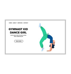 Gymnast Kid Dance Girl