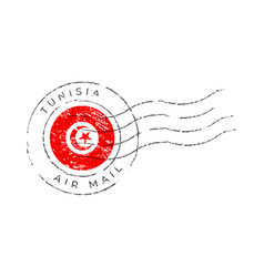 Tunisia Postage Mark National Flag Postage Stamp