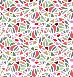 Abstract seamless texture with mosaic elements Vector Image