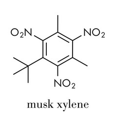 Musk Xylene Molecule Highly Persistent