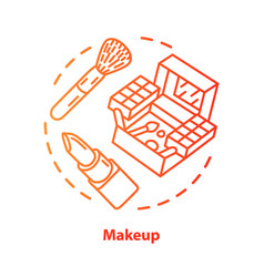 Makeup Blue Concept Icon Make Up Artist Kit