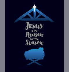 Jesus Is The Reason For Season Lettering