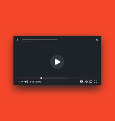 Online Player Live Stream Video Mockup Media