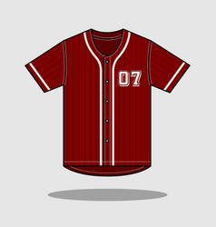 Red Baseball Shirt