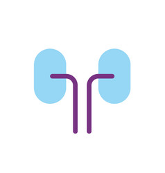 Kidneys Flat Color Ui Icon