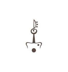 Music Guitar Logo Creative Design