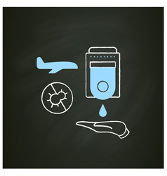 Handwashing Stations Chalk Icon