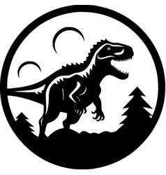 Dinosaur - Minimalist And Flat Logo