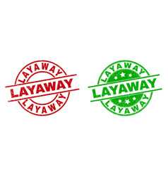 Layaway Round Watermarks With Rubber Style