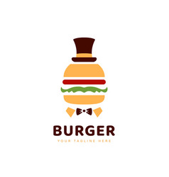 Mr Mayor Burger Logo Food