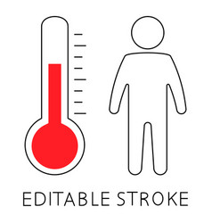 Temperature Checks Station Or Checkpoint Man