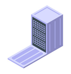 Open Dishwasher Icon Isometric Repair